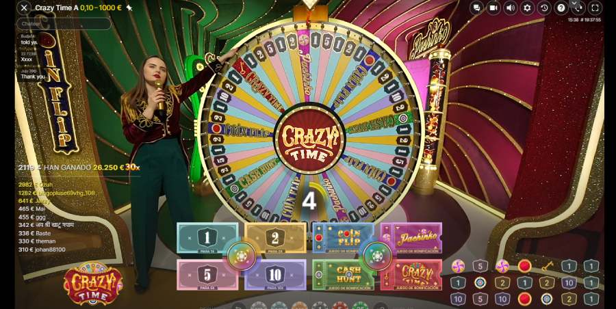 Interfaz Crazy Times