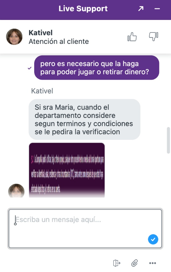 Servicio de atención al cliente en Joker8 Casino