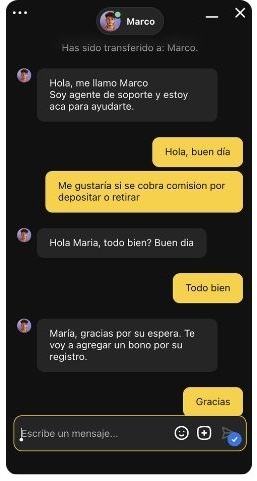 servicio al cliente billionaire spin