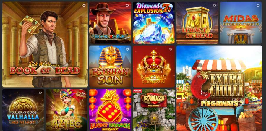 Elegir un slot en un casino en linea