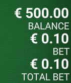 Indicador de créditos del video poker