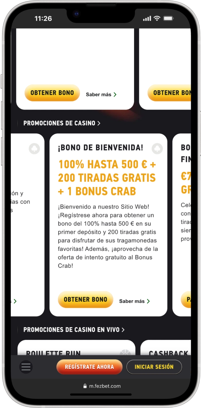 codigos promocionales_fezbet