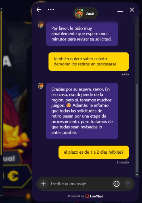 Atención al cliente de SlotsGem