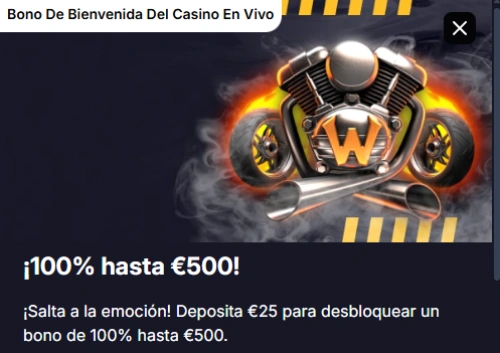 bono de bienvenida del casino en vivo Roibets